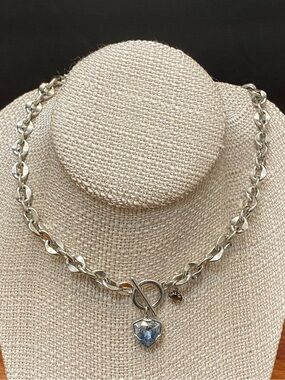 Jessica Elliot Silver Plated Charm Style Necklace